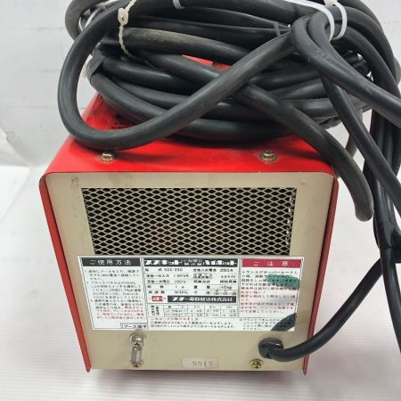  SUZUKID 解氷機 本体のみ コード式 100v SSS-250 レッド