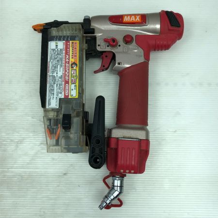  MAX マックス 工具 エアツール ピンネイラ ケース付 HA-50P2(D) レッド