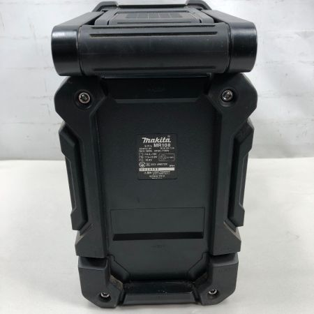  MAKITA マキタ バッテリー式ラジオ 本体のみ コードレス式 MR108 ブラック