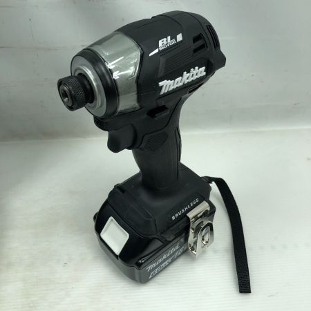  MAKITA マキタ 工具 インパクトドライバ 未使用品(S) 充電器・充電池2個・ケース付 コードレス式 TD173DRGXB ブラック