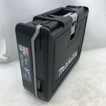  MAKITA マキタ 工具 インパクトドライバ 未使用品(S) 充電器・充電池2個・ケース付 コードレス式 TD173DRGXB ブラック