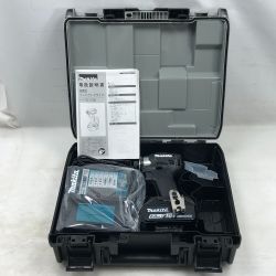 ◇◇ MAKITA マキタ 工具 インパクトドライバ 未使用品(S) 充電器・充電池1個・ケース付 コードレス式 TD173D ブラック Sランク