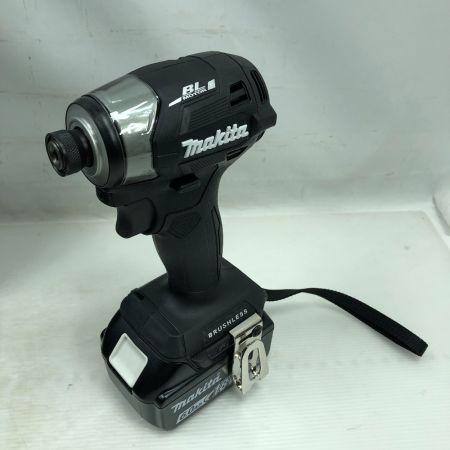  MAKITA マキタ 工具 インパクトドライバ 未使用品(S) 充電器・充電池1個・ケース付 コードレス式 TD173D ブラック