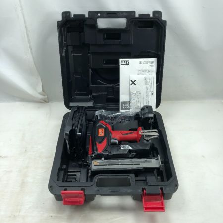  MAX マックス 工具 電動フィニッシュネイラ 充電器・充電池1個・ケース付 TJ-35FN ブラック