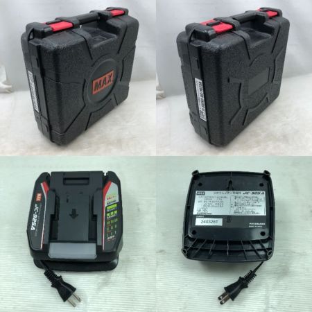  MAX マックス 工具 電動フィニッシュネイラ 充電器・充電池1個・ケース付 TJ-35FN ブラック