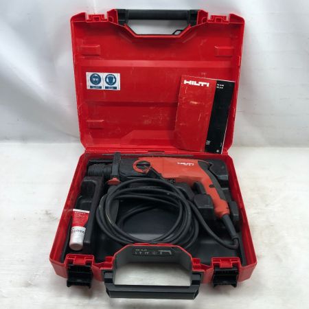  Hilti ヒルティ 工具 ハンマドリル ケース付 コード式 TE3-C レッド