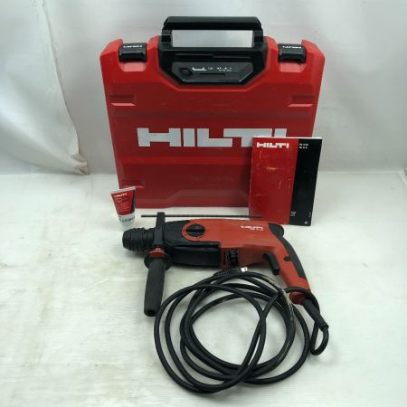  Hilti ヒルティ 工具 ハンマドリル ケース付 コード式 TE3-C レッド