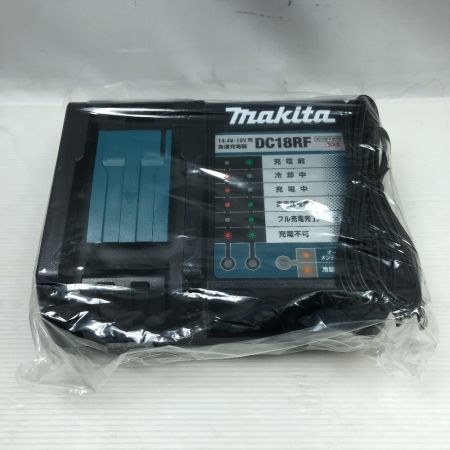  MAKITA マキタ 工具関連用品 急速充電器 未使用品(S) コード式 100v DC18RF ブラック