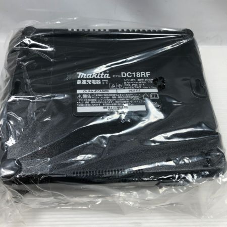  MAKITA マキタ 工具関連用品 急速充電器 未使用品(S) コード式 100v DC18RF ブラック