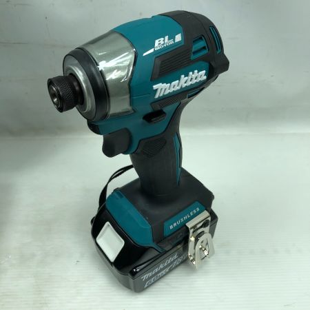  MAKITA マキタ 工具 インパクトドライバ 未使用品(S) 充電池2個・ケース付 コードレス式 TD173D ブルー