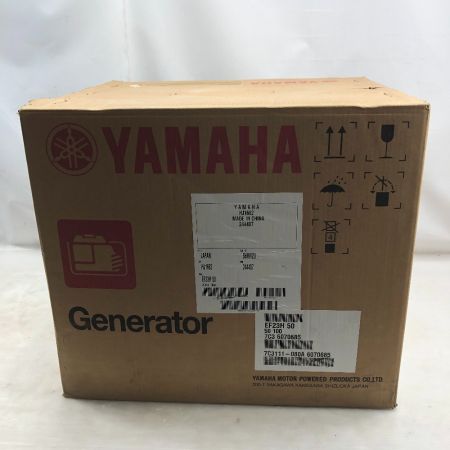  YAMAHA ヤマハ スタンダード発電機 未使用品(S) 4サイクル EF23H ブルー