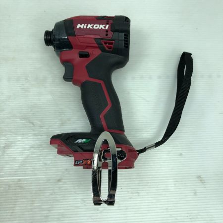  HiKOKI ハイコーキ 工具 インパクトドライバ 充電器・充電池1個付 コードレス式 WH36DD レッド