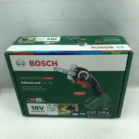  BOSCH ボッシュ 工具 マイクロソー 未使用品(S) 本体のみ コードレス式 CUT118型 グリーン