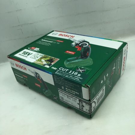  BOSCH ボッシュ 工具 マイクロソー 未使用品(S) 本体のみ コードレス式 CUT118型 グリーン