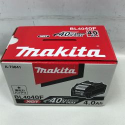 ◇◇ MAKITA マキタ 工具関連用品 バッテリー 未使用品(S) 本体のみ 40v BL4040F ブラック Sランク