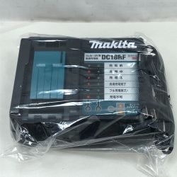 ◇◇ MAKITA マキタ 工具関連用品 急速充電器 未使用品(S) DC18RF ブラック Sランク