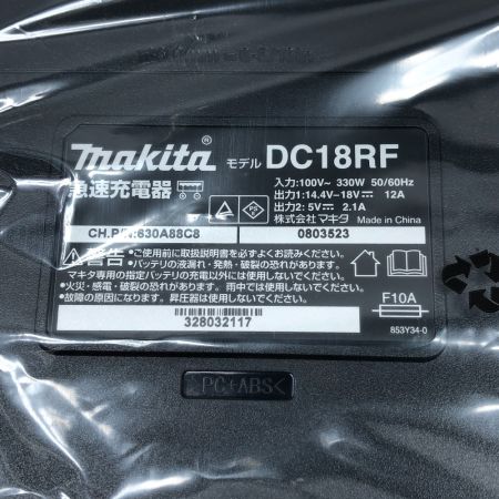  MAKITA マキタ 工具関連用品 急速充電器 未使用品(S) DC18RF ブラック