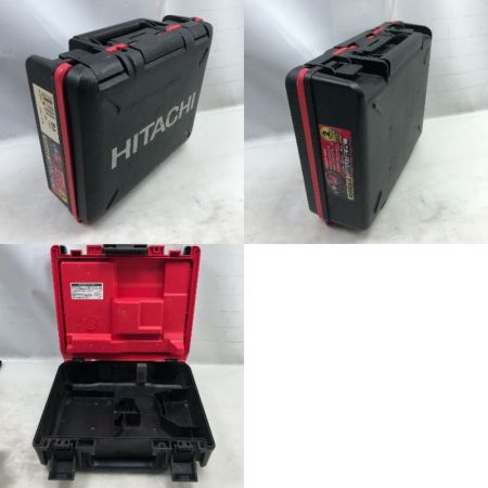  HITACHI 日立 工具 インパクトドライバ 充電器・充電池2個・ケース付 コードレス式 WH18DDL2 レッド