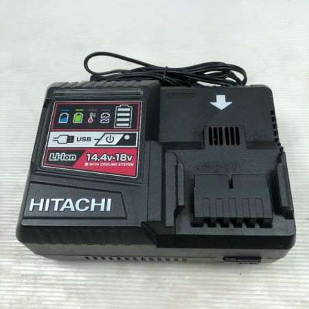 HITACHI 日立 工具 インパクトドライバ 充電器・充電池2個・ケース付 コードレス式 WH18DDL2 レッド