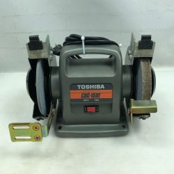 ◇◇ TOSHIBA 東芝 工具 両頭グラインダー 本体のみ CBG-150E グレー Cランク