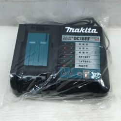 ◇◇ MAKITA マキタ 工具関連用品 急速充電器 未使用品(S) 本体のみ DC18RF ブラック Sランク