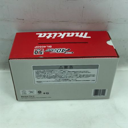  MAKITA マキタ バッテリー 未使用品(S) 本体のみ コードレス式 40v 5.0Ah BL4050F ブラック