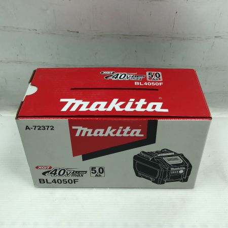  MAKITA マキタ バッテリー 未使用品(S) 40v 5.0Ah BL4050F ブラック