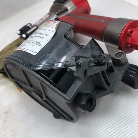  MAX マックス 工具 エアツール スーパーネイラ 本体のみ 高圧 HN-65 レッド