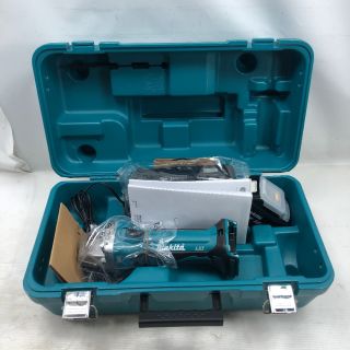 MAKITA マキタ 工具 ディスクグラインダー 未使用品(S) 充電器・充電池1個・ケース付 コードレス式 GA402DRG ブルー MAKITA マキタ 工具 ディスクグラインダー 未使用品(S) 充電器・充電池