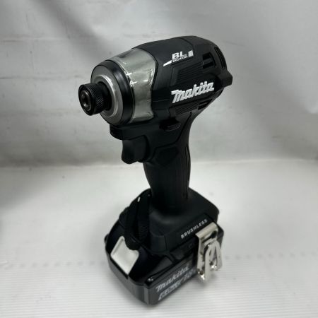 MAKITA マキタ インパクトドライバ 未使用品(S) 充電器・充電池2個・ケース付 コードレス式 TD173DRGXB ブラック