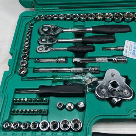  SATA ハンドツール ツールセット 未使用品(S) 付属品完備 09014A グリーン