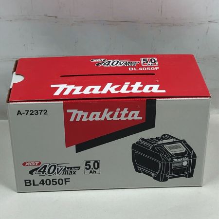  MAKITA マキタ バッテリー 未使用品(S) 本体のみ 40v 5.0Ah BL4050F ブラック