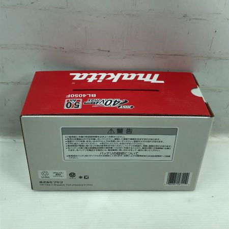 MAKITA マキタ バッテリー 未使用品(S) 40v 5.0Ah BL4050F ブラック