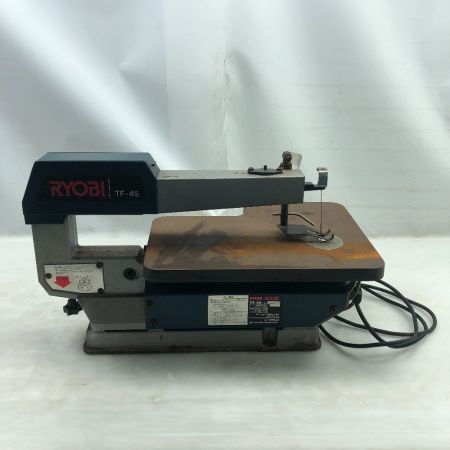 RYOBI リョービ 工具 電動糸ノコ 本体のみ コード式 TF-45 ネイビー