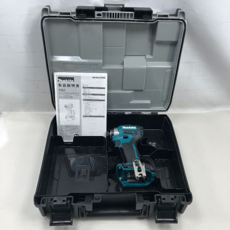  MAKITA マキタ 工具 インパクトドライバ 未使用品(S) ケース付 コードレス式 TD173D ブルー