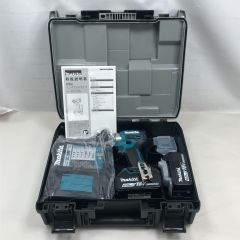  MAKITA マキタ 工具 インパクトドライバ 未使用品(S) 充電器・充電池2個・ケース付 コードレス式 TD173DRGX ブルー Sランク