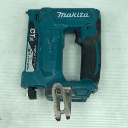 ◇◇ MAKITA マキタ 工具 充電式タッカ 本体のみ コードレス式 ST311D ブルー Cランク