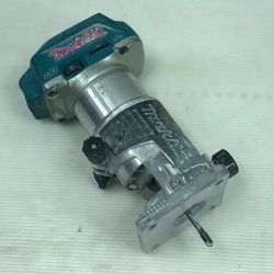 ◇◇ MAKITA マキタ 工具 充電式トリマ 本体のみ コードレス式 RT40D ブルー Cランク