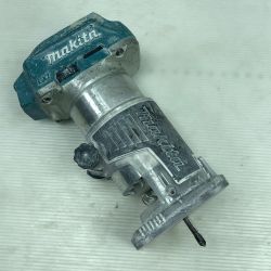 ◇◇ MAKITA マキタ 工具 充電式トリマ 本体のみ コードレス式 RT40D ブルー Cランク