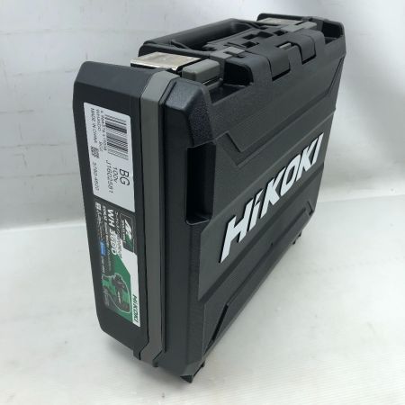  HiKOKI ハイコーキ 工具 インパクトドライバ 未使用品(S) 充電器・充電池2個・ケース付 コードレス式 WH36DD グリーン