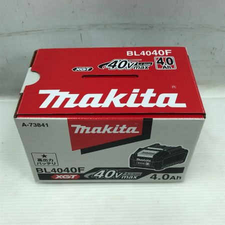  MAKITA マキタ バッテリー 未使用品(S) 40v 4.0Ah BL4040F ブラック