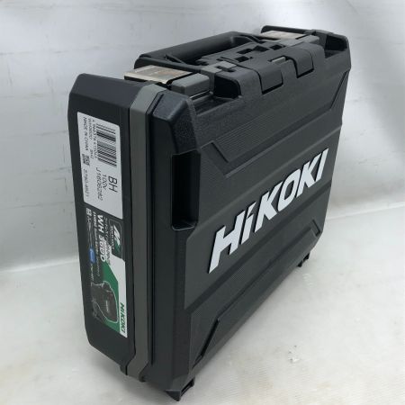  HiKOKI ハイコーキ 工具 インパクトドライバ 未使用品(S) 充電器・充電池1個・ケース付 コードレス式 WH36DD ブラック