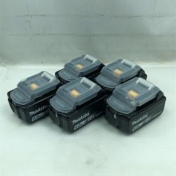 ◇◇ MAKITA マキタ バッテリー 未使用品(S) 本体のみ 5個セット BL1860B ブラック Sランク
