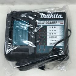 ◇◇ MAKITA マキタ 工具 急速充電器 未使用品(S) 本体のみ DC18RF ブラック Sランク
