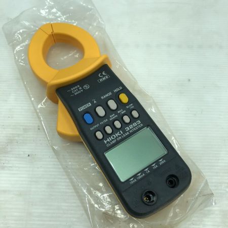  HIOKI クランプメーター 使用感有 3283 イエロー