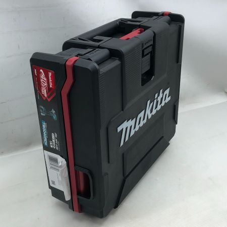  MAKITA マキタ 工具 インパクトレンチ 未使用品(S) 充電器・充電池2個・ケース付 コードレス式 40v TW004GRDX ブルー