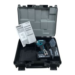 ◇◇ MAKITA マキタ インパクトドライバ 未使用品(S) 充電池2個・ケース付 コードレス式 TD173D ブルー Sランク