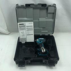 ◇◇ MAKITA マキタ 工具 インパクトドライバ 未使用品(S) 本体のみ・ケース付 コードレス式 TD173D ブルー Sランク