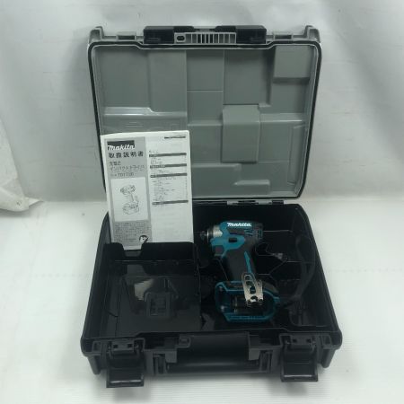  MAKITA マキタ 工具 インパクトドライバ 未使用品(S) 本体のみ・ケース付 コードレス式 TD173D ブルー