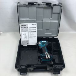 ◇◇ MAKITA マキタ 工具 インパクトドライバ 未使用品(S) ケース付 TD173D ブルー Sランク